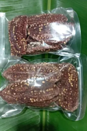 Trái chuối hột khô