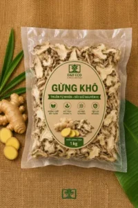 Gừng khô viet nam